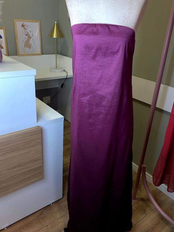 Vestido Longo Seda Degradê RR - 2 em 1 - Image 5