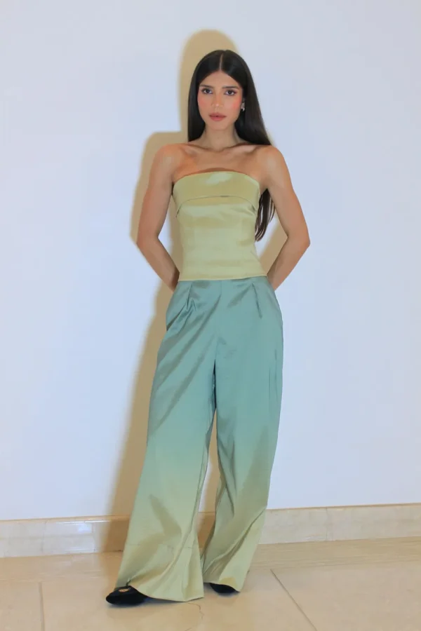 Corset Tafetá Verde - Image 3