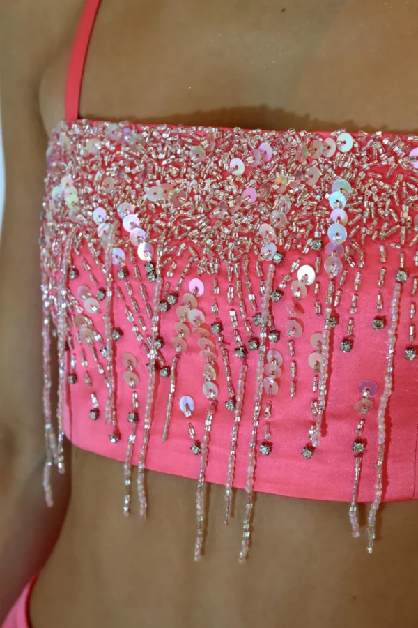 Top Faixa Bordado Rosa - Image 2