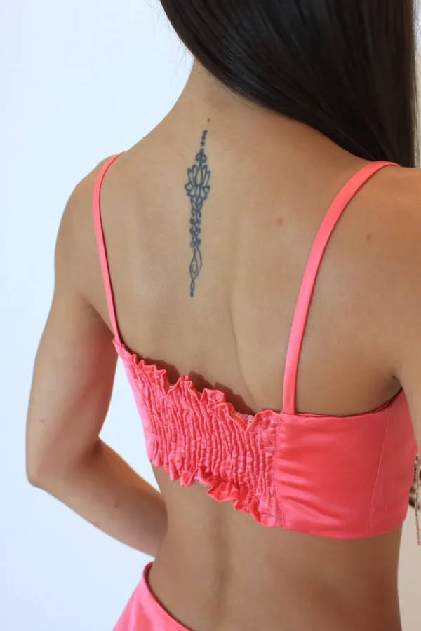 Top Faixa Bordado Rosa - Image 3