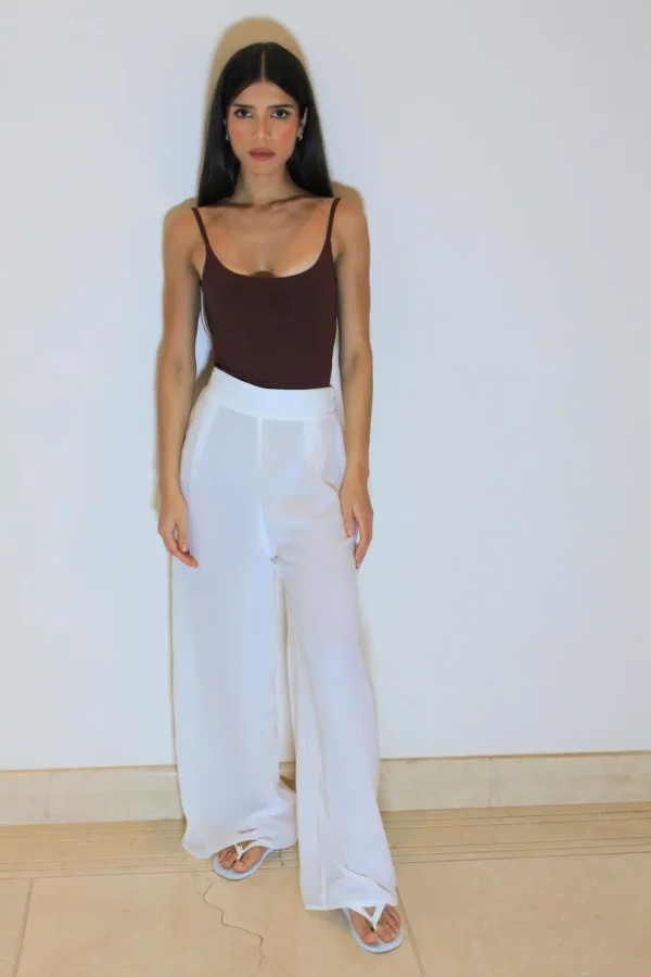 Calça Pantalona Seda
