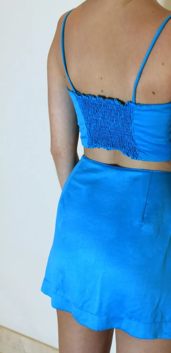 Top Faixa Bordado Azul - Image 3